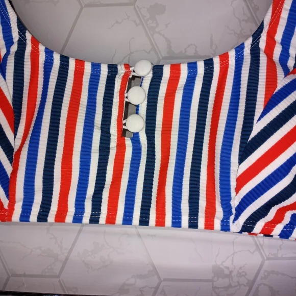 Xhilaration Juniors' Ribbed Bralette Bikini set - Picture 6 of 13